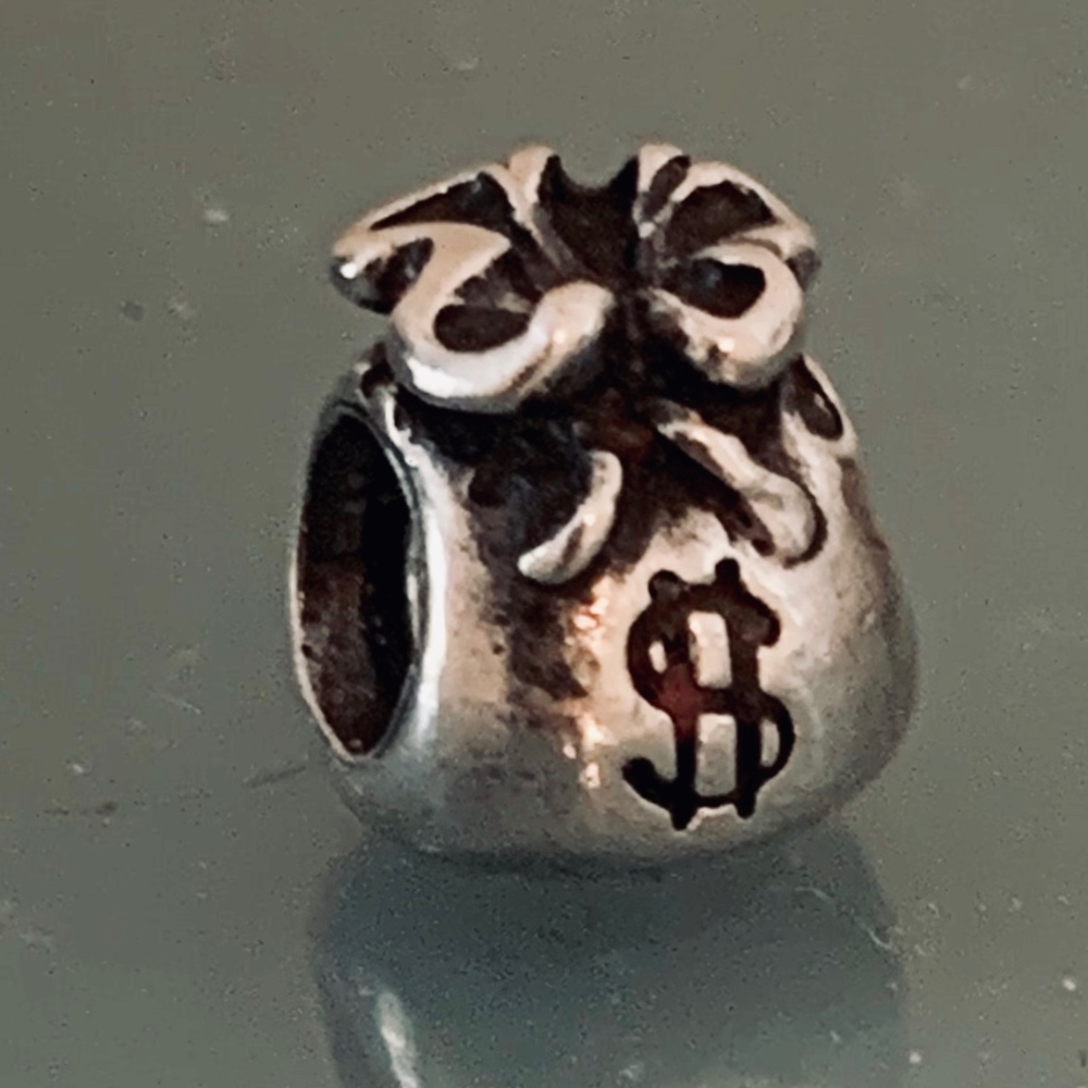 Authentic Pandora Money Bag Charm